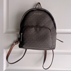 Michael Kors Signature Logo Backpack